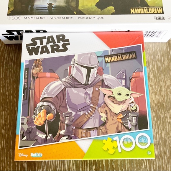 Star Wars Mandalorian Puzzles New Lot 5 - Picture 4 of 5